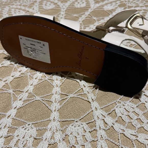 Sam Edelman Cream Strappy Sandals - Picture 4 of 4